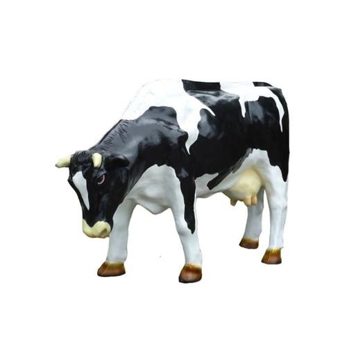 Rind Kuh figur abstrakte figuren statuen Garten Dekoration Deko 90cm