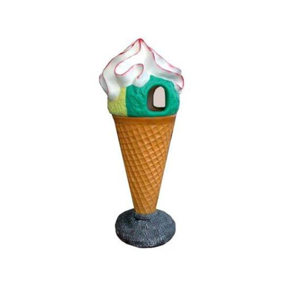 Ice Cream Figure Design Mülleimer Korb Statuen Figuren Statue Aufsteller