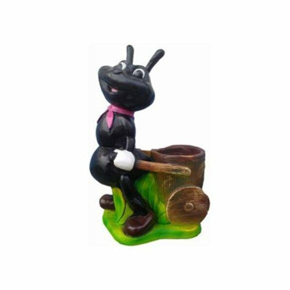 Garten Ameise Garten Dekoration Figuren Statuen Figur Hand bemalt Neu