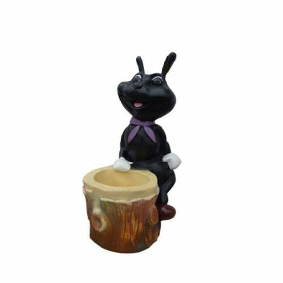 Garten Ameise 48cm Garten Dekoration Statuen Figuren Figur Hand bemalt