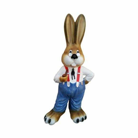 Hase figur abstrakte figuren statuen moderne statue Deko bunt bemalt neu