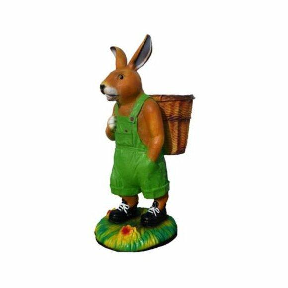 Hase figur abstrakte figuren statuen moderne statue bunt bemalt neu