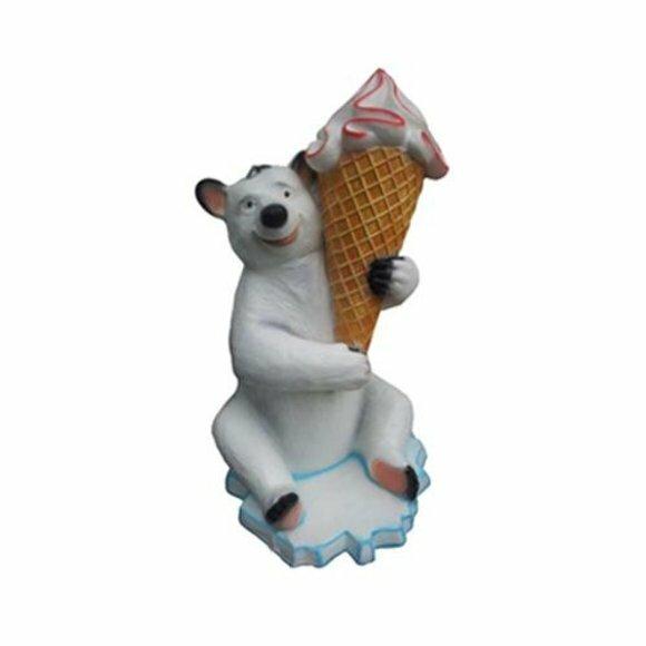 Ice Cream Statue Aufsteller Eisdiele Restaurant Gastronomie Statuen