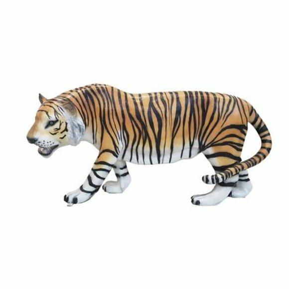 Afrikanischer Tiger Dekorative Statue Garten Figuren Statuen 175cm