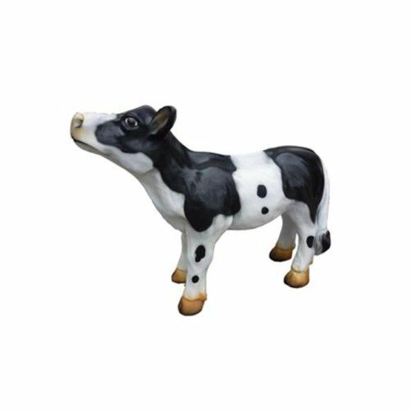 Kalb Kuh Rind Metzger Werbung Fleischer Aufsteller Tier Hingucker Statue