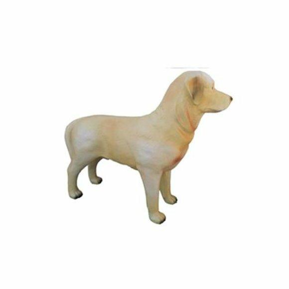 Hund Dekorative Statue Garten Figuren Statuen 75cm Lebensgroß Figur