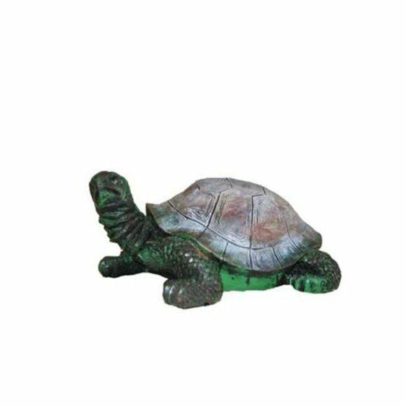 Schildkröte figur abstrakte figuren statuen moderne statue bunt bemalt neu