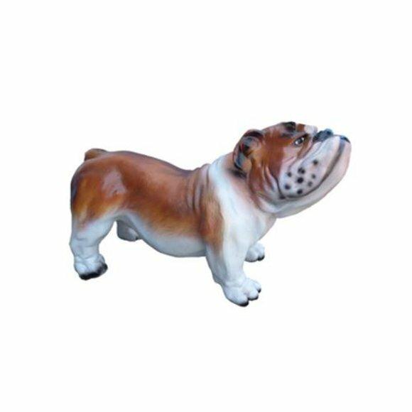 Hund Dekorative Statue Garten Figuren Statuen 62cm Lebensgroß Figur