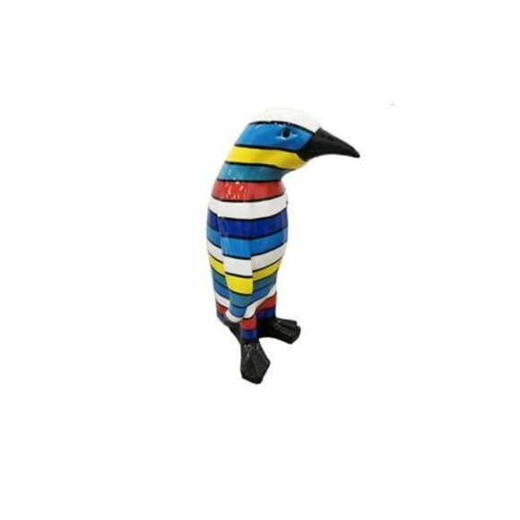 pinguin figur statuen abstrakte figuren statue moderne bunt bemalt neu