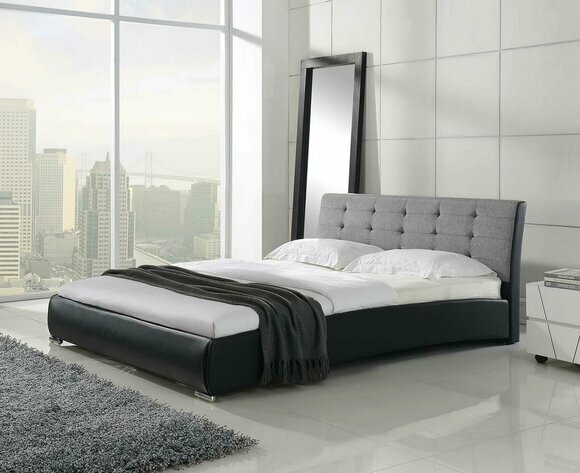 Leder Design Bett Betten Ehe Modernes Gestell Schlaf Zimmer Luxus Hotel