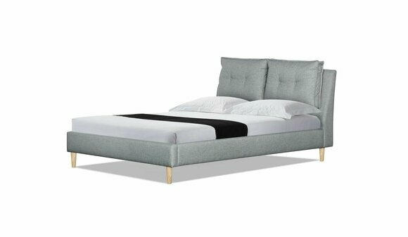 Design Leder Bett Modernes Hotel Gestell Luxus Schlaf Zimmer Doppel