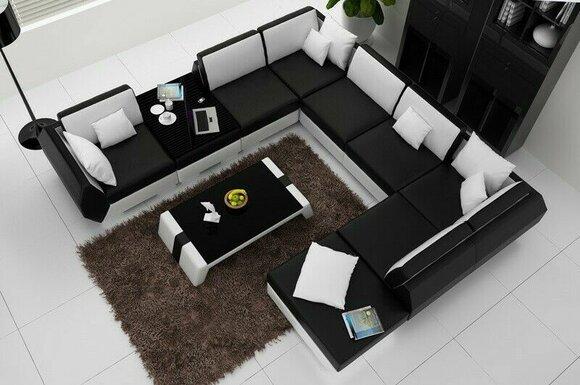 Polster Garnitur Sofas Couchen neu Sofa Couch Wohnlandschaft Eckgarnitur