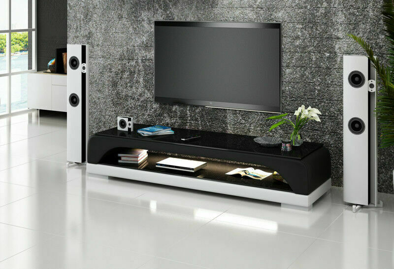 rtv Sideboard leder Designer Tisch Lowboard Fernseh tv - hifi Tische