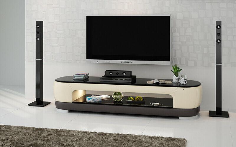 Luxus Kommode Leder xxl Kommoden Luxus Schrank Sideboard Low