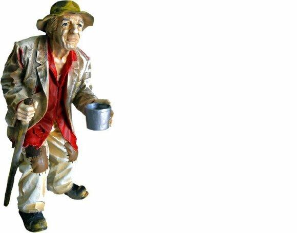 Design Bettler Figur Statue Skulptur Figuren Skulpturen Dekoration Deko