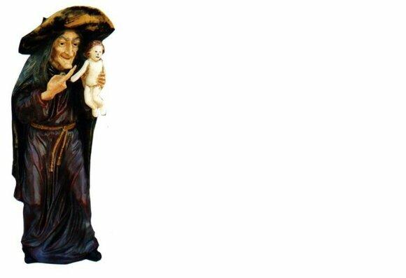 Design Baba Yaga HEXE Figur Statue Skulptur Figuren Skulpturen