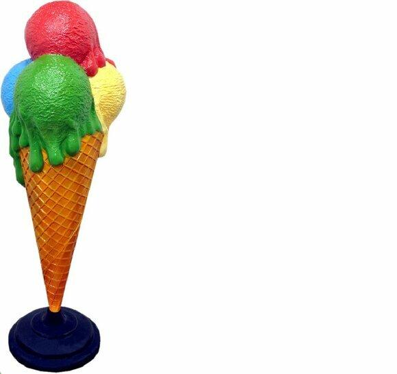 Design Eis Diele Figur Statue Skulptur Figuren Skulpturen Dekoration Deko