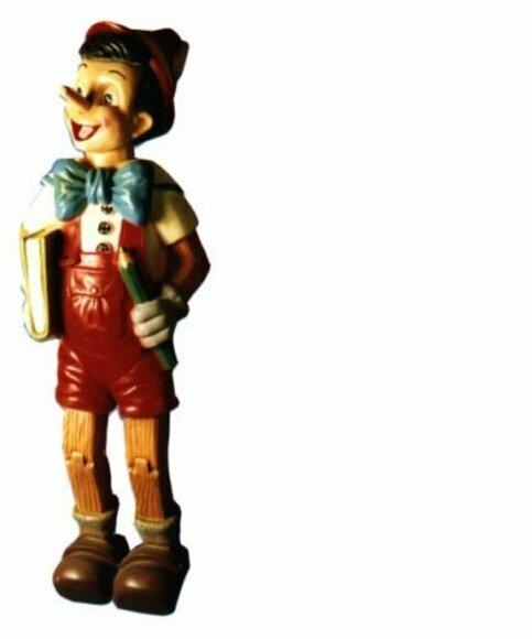 Design pinocchioFigur Statue Skulptur Figuren Skulpturen Dekoration