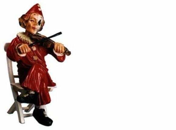 Design Clown-Fiedler Figur Statue Skulptur Figuren Skulpturen Dekoration