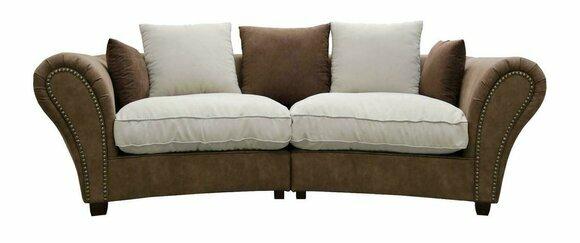 Sofa 4 Sitzer Stoffsofas Luxus Couch Couchen big Polster Lümmel 265cm