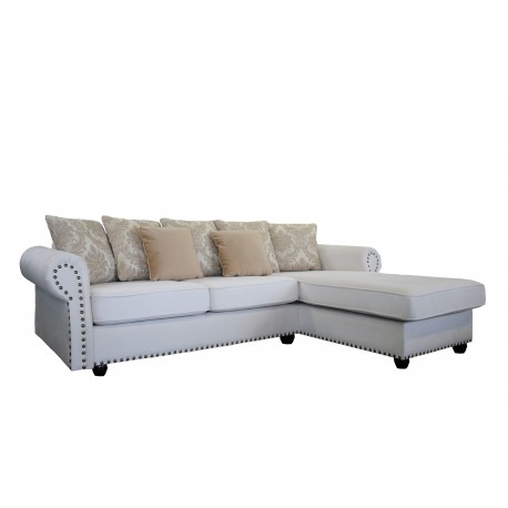 Design Esk Ecksofa L-form Modern Sofas Ledersofa Deko Couch Wohnlandschaft