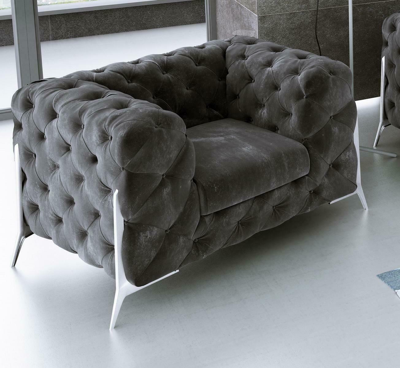 Lounge Luxus Fernseh Club Polster Sitzer Sessel Design Deko Couch Sofa