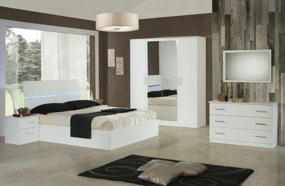 Klassische Schlafzimmer Bett Hotel Doppel Textil Betten Polster Made