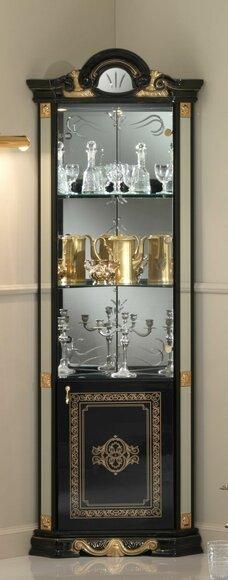 Klassische Vitrine Schrank Wohnzimmer Vitrinenschrank Vitrinen Italien