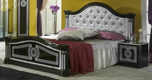 Luxus Chesterfield Betten Königliches Holz Bett Palast Hotel Doppelbett