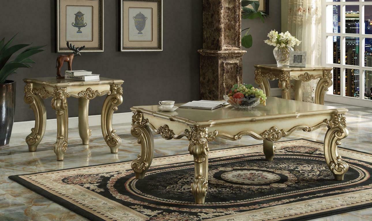 Edler Design Couchtisch Beistelltisch Sofa Wohnzimmer Tisch Barock
