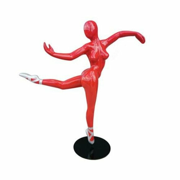 Design Figur Ballerina PVC Skulptur Statuen Figuren Dekoration 150cm