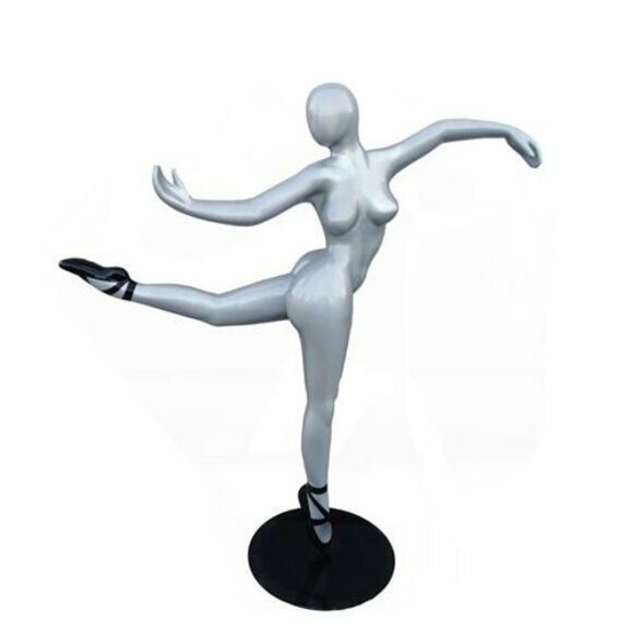 Design Figur Abstrakt Ballerina PVC Skulptur Statuen Figuren Dekoration 150cm