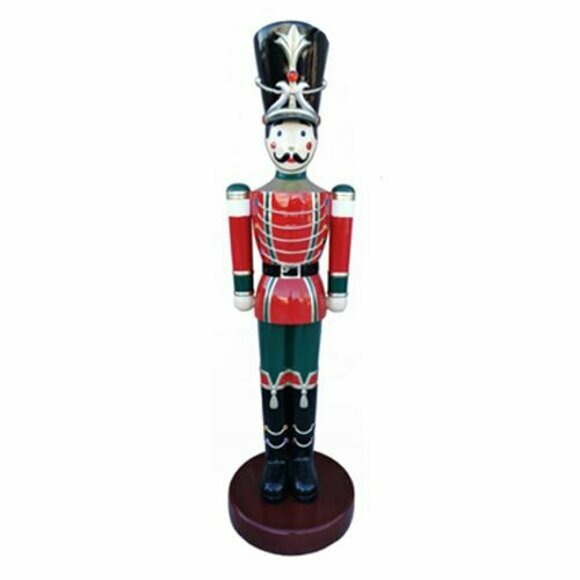 Moderne Figur Nussknacker PVC Skulptur Statuen Figuren Dekoration