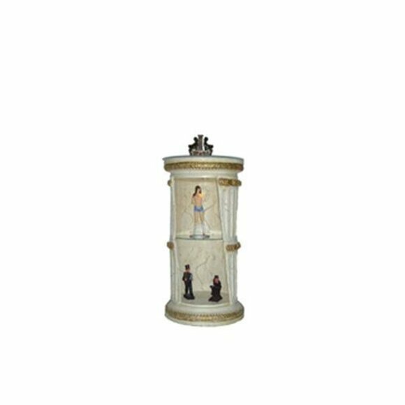 Halbe Vase Regal Beleuchtet 120cm Skulptur Vasen Figur Antik Stil (C57)