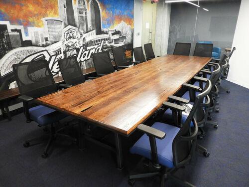 Konferenz Besprechnung Tisch Echtes Holz Massive Möbel Tische Esstzisch