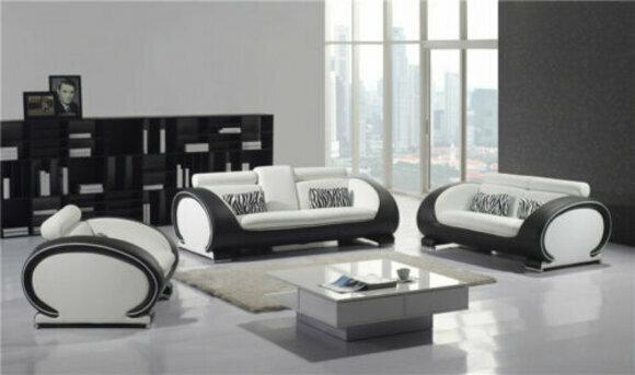 Sofagarnitur Design Couchen 311 Sitzer Set Leder Sofa Garnituren Polster