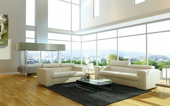 Sofa Sofagarnitur Sofa Couchen Sitzer Set Polster Couch 3tlg Sessel Ledersofa