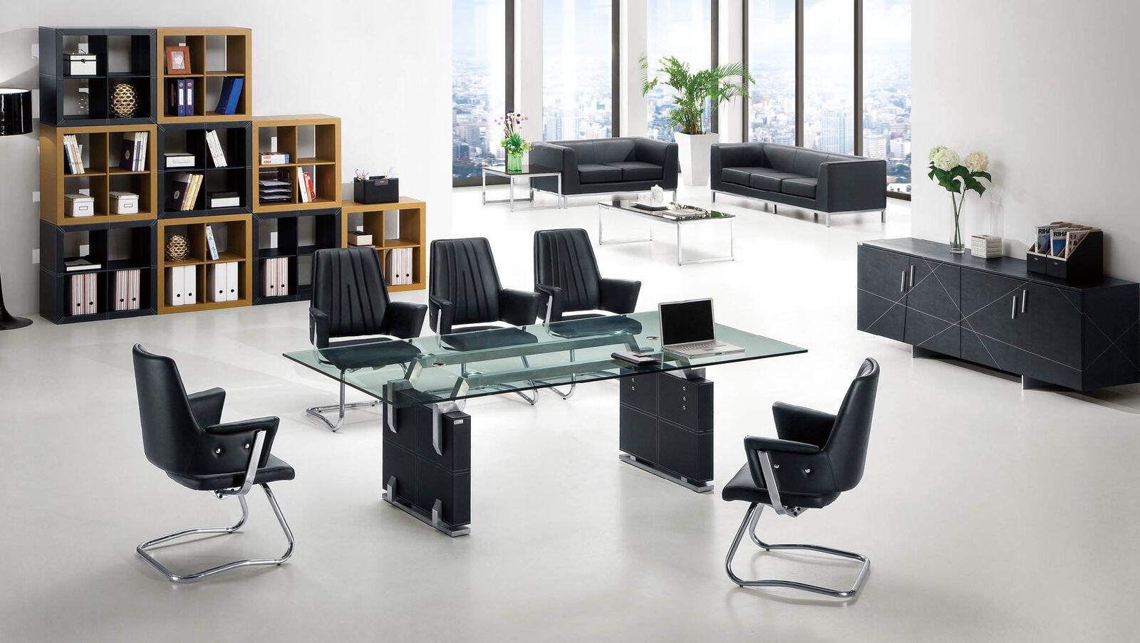 Moderner xxl Büro Konferenztisch Tische Esszimmer Besprechungs Deko Tisch