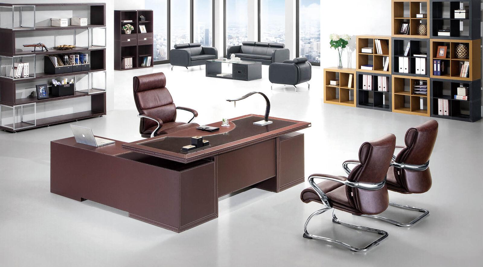 Exclusiver Schreibtisch Designer Tisch Hochklassige Büro Einrichtung
