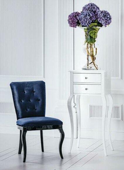 Stuhl Sessel Lehn Sitz Polster Designer Stühle Chesterfield Textil Hochglanz