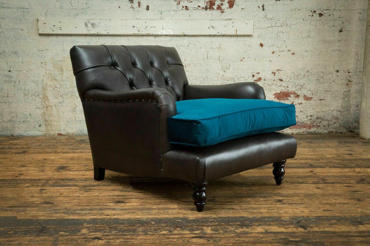Lounge Luxus Fernseh Club Polster Sitzer Sessel Design Couch Sofa Relax
