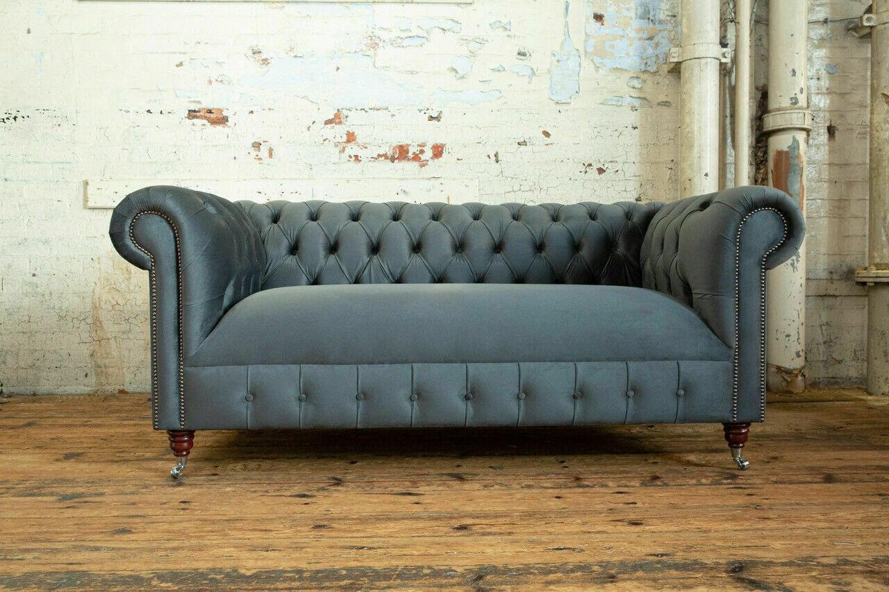 klassische Wohnzimmer Sofa Chesterfield möbel Couch Sitz Polster couchen