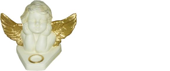 Design Amor Kerzenständer Büste Figur Statue Skulptur Skulpturen
