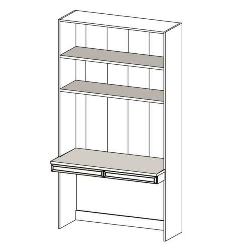 Büromöbel komplett Regal Schrank Schreibtisch Holz Schreibtische Computer