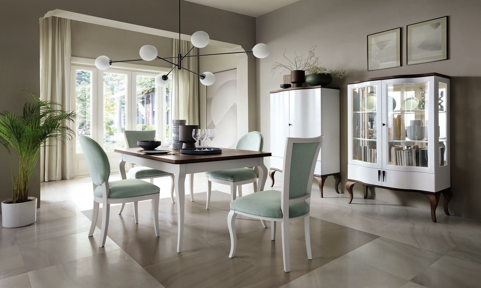 Luxus Möbel Esstisch Tisch Esszimmer Wohnzimmer Holz Design Tische