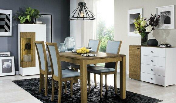 Tische Essgruppe Esszimmer Garnitur Stuhl Holz Set Tisch Essgarnituren