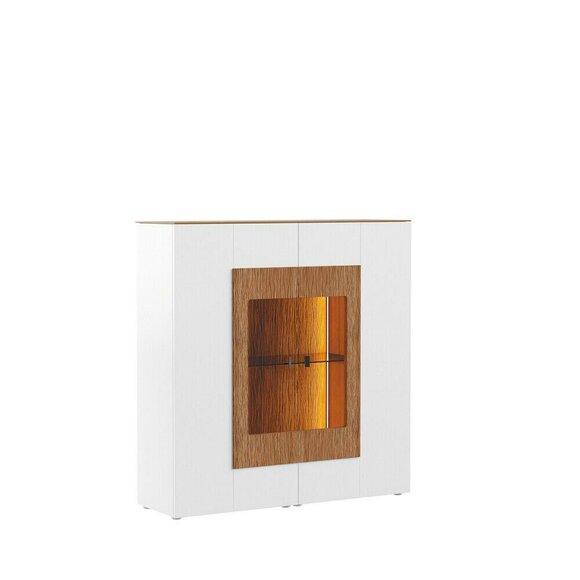 Vitrine Glas Schrank Wohnzimmer Schaufenster 1trg. Vitrinen Hochschrank