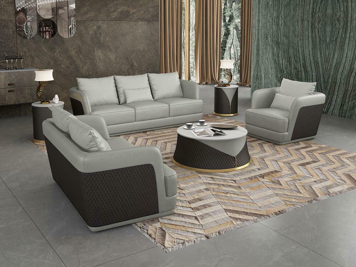 Sofa 3 Sitzer Dreisitzer Design Sofa Ledersofa Modernes Sofa Couchen