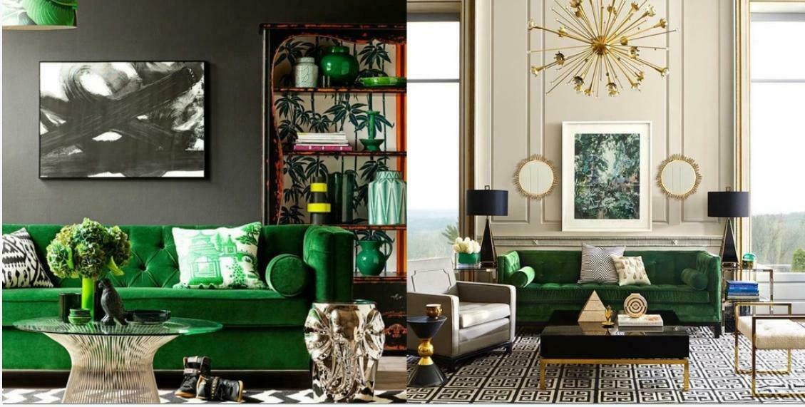 Chesterfield Dreisitzer Stoff Wohnzimmer Design Couchen Polster Sofa Sofas