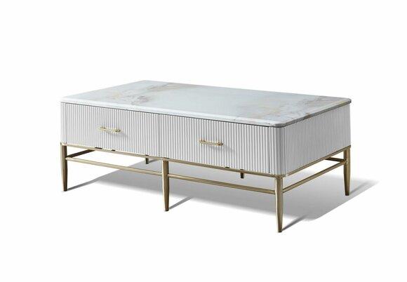 Tisch Couchtisch Luxus Wohnzimmer Italienische Möbel Tische Marmor